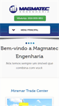 Mobile Screenshot of magmatecengenharia.com.br